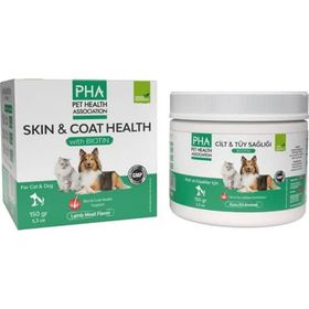 PHA 150 ml Skin Coat Kedi Köpekler İçin Biotin Katkılı Cilt ve Tüy Sağlığı Destekleyici