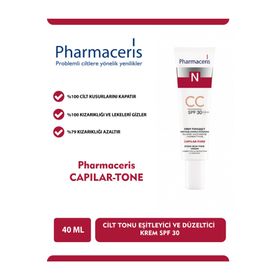 Pharmaceris 40 ml SPF30 N Capilar Tone CC Yüz Kremi
