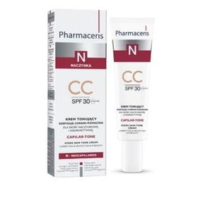 Pharmaceris Capilar Tone CC Even Skin Tone Cream 40 ml SPF30 Cilt Tonu Eşitleyici Krem