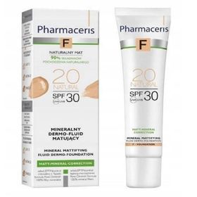 Pharmaceris F Mineral Matifying Fluid Dermo 20 Natural SPF30 30 ml Fondöten