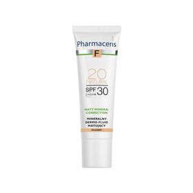 Pharmaceris F Mineral Matifying Fluid Dermo 20 Natural SPF30 30 ml Fondöten