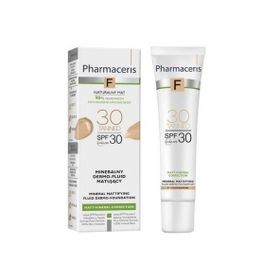 Pharmaceris F Mineral Matifying Fluid Dermo 30 Tanned SPF30 30 ml Fondöten