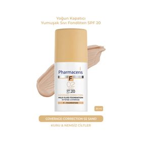 Pharmaceris F02 Sand SPF50+ Koruyucu Düzeltici 30 ml Sıvı Fondöten