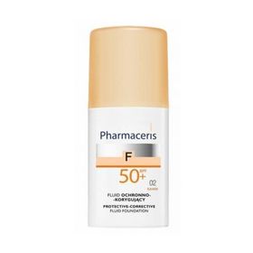Pharmaceris F02 Sand SPF50+ Koruyucu Düzeltici 30 ml Sıvı Fondöten