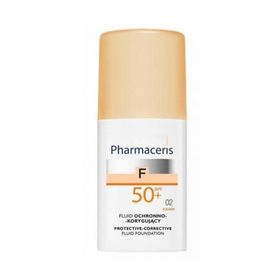 Pharmaceris F02 Sand SPF50+ Koruyucu Düzeltici 30 ml Sıvı Fondöten