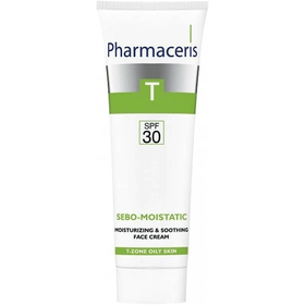 Pharmaceris Sebo Moistatic Spf30 Moisturizing Soothing Face Cream 50 ml Akne Eğilimindeki Ciltler İçin Güneş Kremi