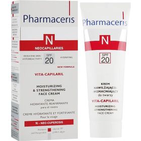 Pharmaceris Spf 20 Vıta-capılarıl Nemlendirici-güçlendirici Yüz Kremi