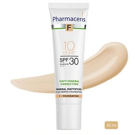 Pharmaceris SPF30 10 Light 30 ml Mineral Mattifyıng Fluid Dermo Foundation