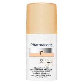 Pharmaceris Yumuşak Sıvı Fondöten 30 ml Spf 20 /01 Ivory Yoğun Kapatıcı