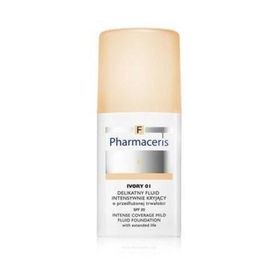 Pharmaceris Yumuşak Sıvı Fondöten 30 ml Spf 20 /01 Ivory Yoğun Kapatıcı