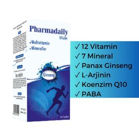 Pharmadaily Male Multivitamin 30 Tablet