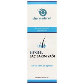 Pharmaderm 150 ml Bitkisel Saç Bakım Yağı