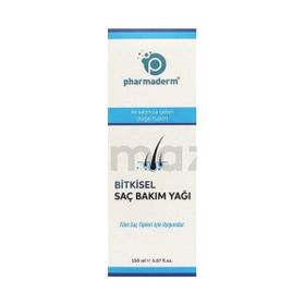 Pharmaderm 150 ml Bitkisel Saç Bakım Yağı