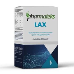 Pharmateks Lax Günlük Ekstresi Mersin Ekstresi 30 Kapsül