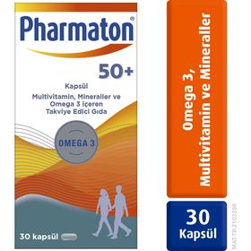 Pharmaton 50 Plus 2x60 Kapsül