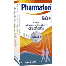 Pharmaton 50 Plus 60 Kapsül
