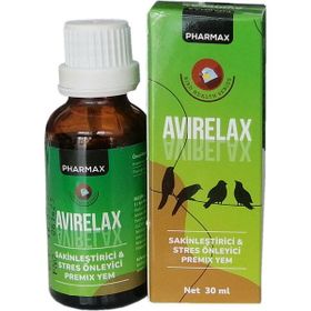 Pharmax Avirelax 30 ml Kuş Stres Önleyici