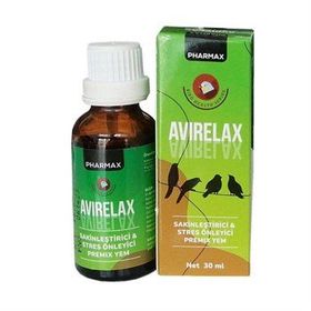 Pharmax Avirelax 30 ml Kuş Stres Önleyici