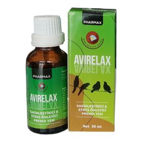 Pharmax Avirelax 30 ml Kuş Stres Önleyici