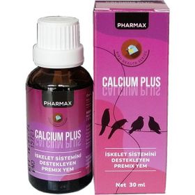 Pharmax Calcium Plus 30 ml Kuş Kalsiyum Desteği