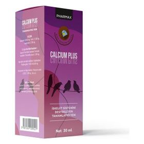 Pharmax Calcium Plus 30 ml Kuş Kalsiyum Desteği