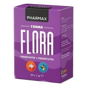 Pharmax Farma Flora 1 grx30 Adet Kedi Köpek Prebiyotik