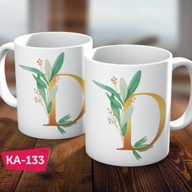 Phi Ajans D Harfi Gold Kupa Bardak