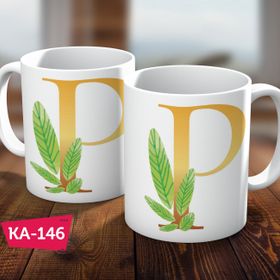 Phi Ajans P Harfi Gold Kupa Bardak