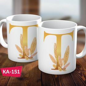 Phi Ajans T Harfi Gold Kupa Bardak