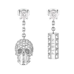 Philipp Plein PJ3EA02EU Metalik Gri Kadın Küpe