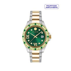 Philipp Plein PW2fa0225 Altın Rengi Metalik Gri Çelik Unisex Kol Saati