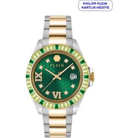 Philipp Plein PW2fa0225 Altın Rengi Metalik Gri Çelik Unisex Kol Saati