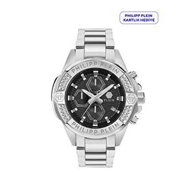 Philipp Plein PWWFA0425 Metalik Gri Erkek Kol Saati