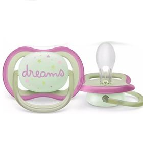 Philips 0-6 Ay Kız Avent Ultra Air Night Karanlıkta Parlar Gece Emziği