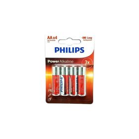 Philips 1.5 Volt 4xAA LR6 Power Alkalin Kalem Pil
