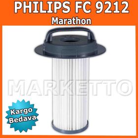 Philips 102421046 FC 9212 Marathon Silindirik Uyumlu Hepa Filtre