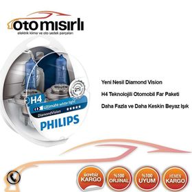 Philips 12342DVS2 H4 Diamond Vision Ampül