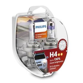 Philips 12342XVGS2 H4 X-Treme Vision G-Force +130 Otomobil Far Ampulü