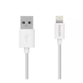Philips 2.4A iPhone Lightning 100 cm Şarj ve Data Kablosu