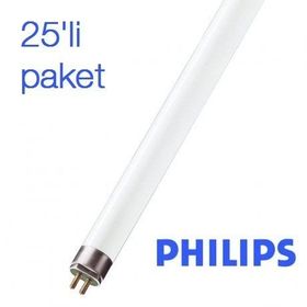 Philips 25 Adet 18W SnowWhite Floresan Ampul