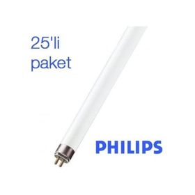 Philips 25 Adet 18W SnowWhite Floresan Ampul