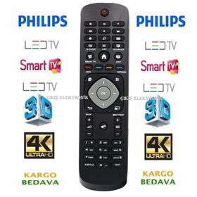 Philips 43PUK4900-12 Uyumlu Led Tv Kumanda