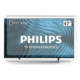 Philips 47PFL7108K Uyumlu Tv Ekran Koruyucu