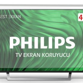 Philips 49PFS5301 Uyumlu Tv Ekran Koruyucu