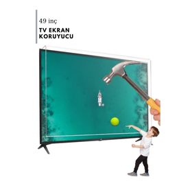 Philips 49PUS6412 Uyumlu Tv Ekran Koruyucu