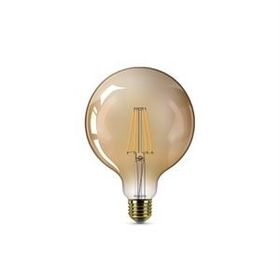 Philips 50W G120 E27 2200K gold Rf 1Pf Led Classic Ampul