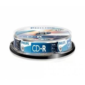 Philips 52X 700Mb 10'lu Cakebox Cd-R