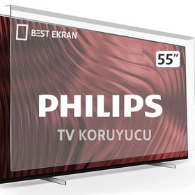 Philips 55PUS6031 Uyumlu Tv Ekran Koruyucu