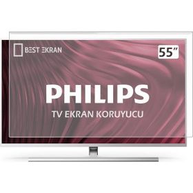 Philips 55PUS7504 Uyumlu Tv Ekran Koruyucu