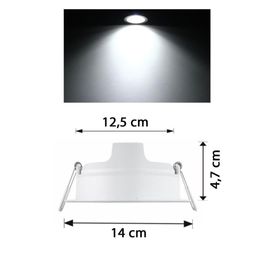 Philips 59203 Meson 65K Led Gömme Spot Armatür